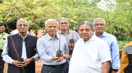 2000 Tree Plantation Program at S-VYASA, Bengaluru