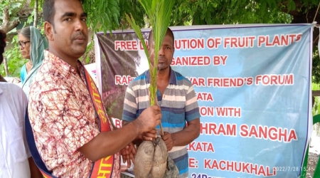 Trees Distribution at Kachukhali - Sunderbans Area