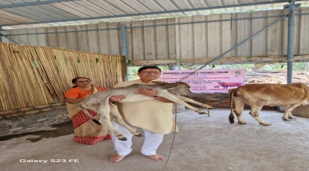 At Kashipur Sanatani Gurukul Ashram, Haldia