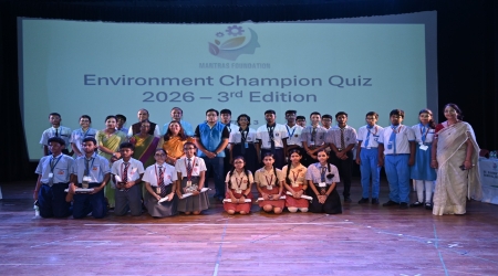 Students from 40 schools across Kolkata participated in the competitio