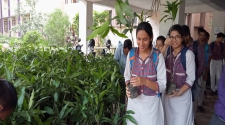 Mega Tree Plantation Drive at DAV Institutions West Bengal Zone