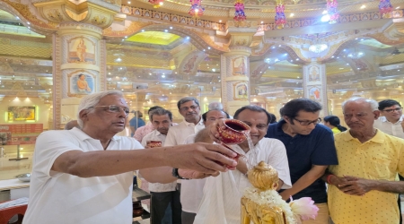 This was followed by Abhishek Pujan, where all members collectively prayed for peace, prosperity, and environmental harmony.