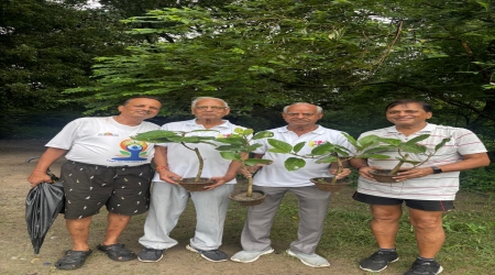 On 02nd September 2025 at 7:30 AM, Yogic Sangh in collaboration with RSFF organized a Tree Plantation Drive at Brigade Parade Ground, Kolkata (opposite SAIL Office, Chowringhee Road) under the theme “Planting for a Greener Tomorrow.”