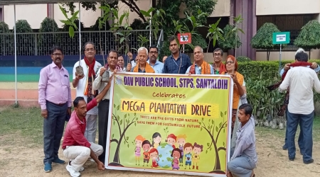 Mega Tree Plantation Drive at DAV Institutions West Bengal Zone