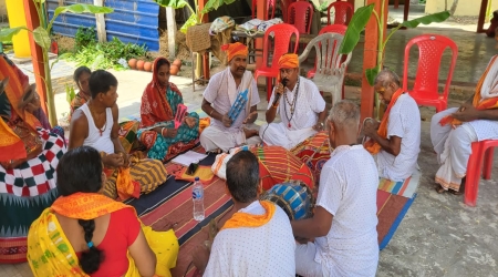 Arranged  Bhandara for 2500 Peoples(approx.) at Balasore, Odisha on the occasion of 