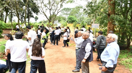 2000 Tree Plantation Program at S-VYASA, Bengaluru