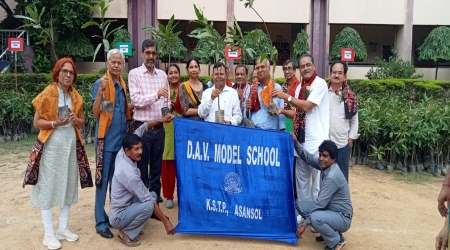 Mega Tree Plantation Drive at DAV Institutions West Bengal Zone