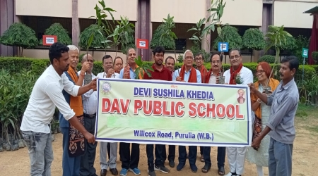 Mega Tree Plantation Drive at DAV Institutions West Bengal Zone