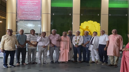 Rabindra Sarovar’s Friends Forum (RSFF) Cultural Committee, jointly with Sambhar Club Seva Trust, successfully participated in the auspicious “Holi Darshan & Prasadam Seva” at Godiya Mission Radha Madhav Temple on Wednesday, 6th May 2026.
