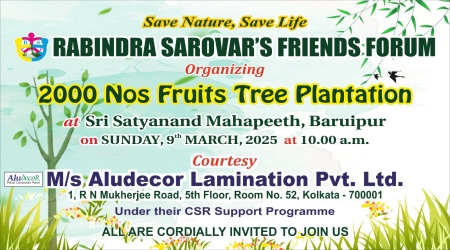 2000 Fruits Tree Plantation at Shri Satyanand Mahapith- Baruipur.