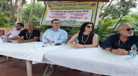 US Delegation visit at Lions Safari Park - 9 May 2022