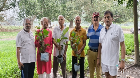 Had a good fellowship with the resolve to plant trees on special days.