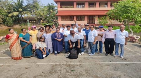 Foundation Laying For New School Building at Sundarbans (Sadhupur)
