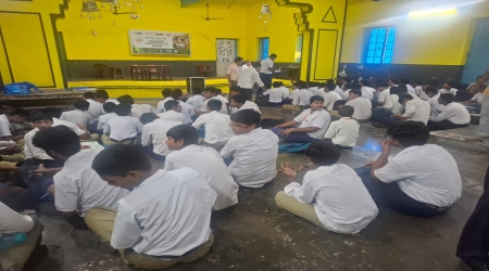 A total of 68 students enthusiastically participated in the preliminary round of the competiti
