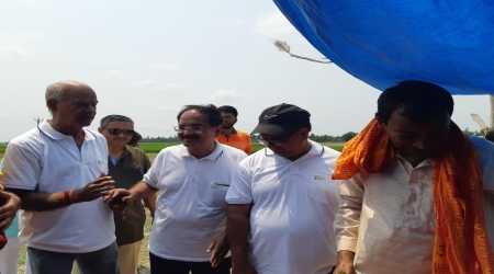 Foundation Laying For New School Building at Sundarbans (Sadhupur)