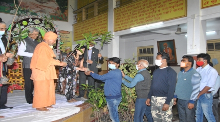 PLANTS DONATION PROGRAM BY RSFF AT BHARAT SEVAASHRAM SANGHA