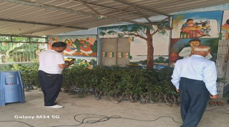 1000 Fruit Plants Distributed at Shyama Prasad Pragati Sangha