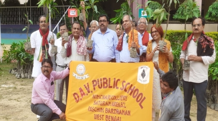 Mega Tree Plantation Drive at DAV Institutions West Bengal Zone