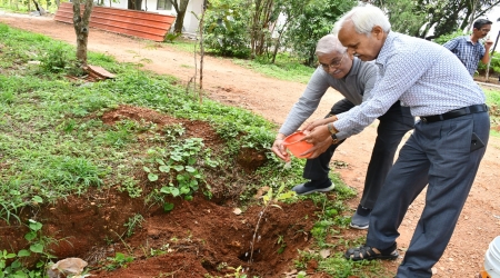 2000 Tree Plantation Program at S-VYASA, Bengaluru