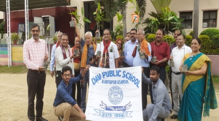 Mega Tree Plantation Drive at DAV Institutions West Bengal Zone